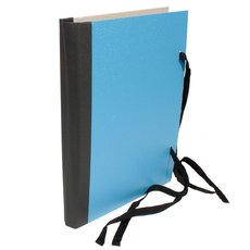 Spisov desky A1 lakovan se hbetem modr 86,5x59,5cm, HIT 183.01