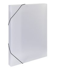 Krabice 3klop s gumou A4 OPALINE,  2-551 ir, hbet 3cm