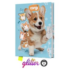 Pamtnk se zmkem 14x18cm, 80l, ist  Corgi