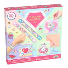 Diamantov malovn - samolepky, pnka a 2 nramky    260023
