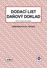 Dodac list - daov doklad A4, propisujc PT150