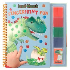 Omalovnky+ 4barvy Dino World     3500969