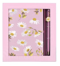 Drkov set FLOWER - zpisnk A6 s perem      3592002, 3592001