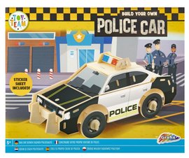 Devn skldaka 3D se samolepkami - policie, hasisk auto, bagr,  sklp   400079