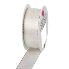 Stuha textiln satnov bl -  25mm x 2m