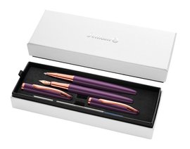 Pero plnic a roller Pelikan Jazz Noble - fialov v boxu       00826969