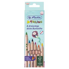 Pastelky TRILINO / 6ks - Mosk panna           50040919