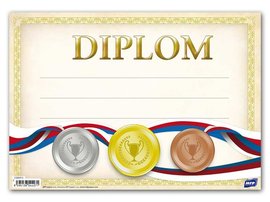 Dtsk diplom A5 - Medaile       5300915