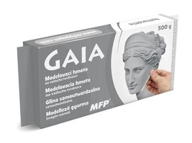 Hmota modelovac 500g GAIA  bl, samotvrdnouc