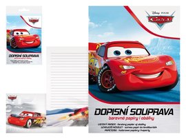Dopisn papr Disney Cars - barevn LUX 5+10    5550280