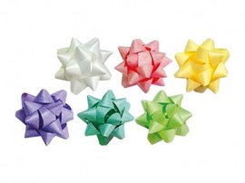 Rozeta glitr soft prmr 10 cm