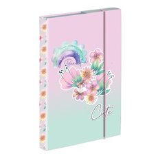 Box na seity s gumou A5  Flowers  6-52025
