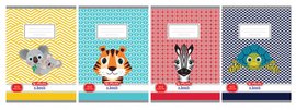 Seit koln HERLITZ 512 - A5/10 list, linka, mix Cute Animals  60078328