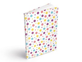 Zznamn kniha &#039;Puntky&#039; - A6 100l/linka ZL6104     7501420