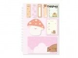 Bloek samolepic capybara se spirlou set 105x145mm 7501644