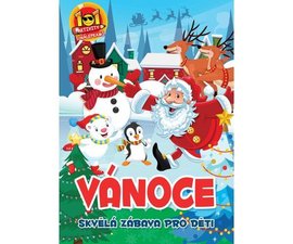 Kniha samolepek 101 aktivity Vnoce     W045672
