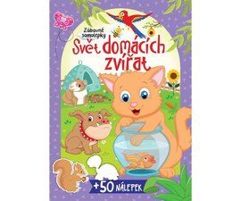 Kniha samolepek 50+ Svt domcch zvat   W046981