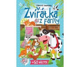 Kniha samolepek 50+ Zvtka z farmy    W046983