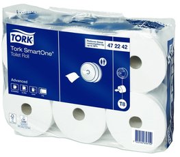 Toaletn papr TORK Smart One (6 rol),   472242