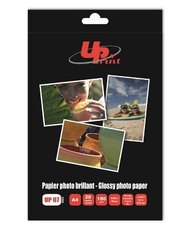 UPrint Glossy photopaper, foto papr, leskl, bl, A4, 180 g/m2, 20 ks, inkoustov