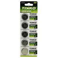 Baterie lithiov, CR2016, 3V, blistr, 5-pack