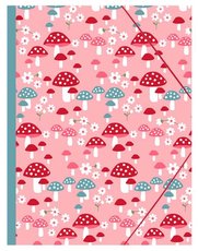 Desky PINK MUSHROOMS s gumikou - 44x32cm      ac117257