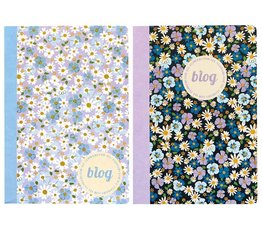 Seit LILA FLOWERS A5 - 48l, linkovan        ac123852