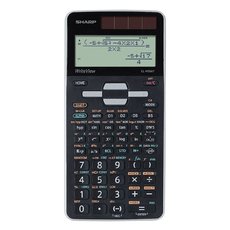Kalkulaka Sharp EL-W506T-GY, erno-ed, vdeck, bodov displej