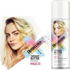 Lak na vlasy barevn s glitry 125 ml - Barevn &quot;Multi Mix&quot;