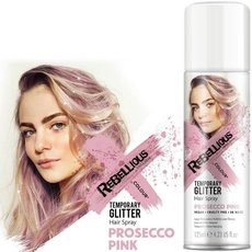 Lak na vlasy barevn s glitry 125 ml - Rov &quot;Prosecco Pink&quot;