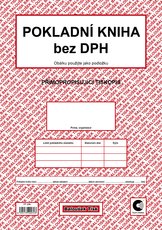 Pokladn kniha bez DPH A4