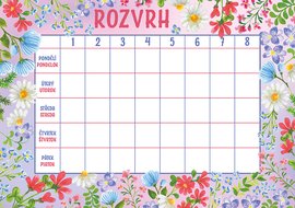 Rozvrh hodin Kvtiny