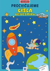 Omalovnka A4 - Procviujeme sla - Ve vesmru
