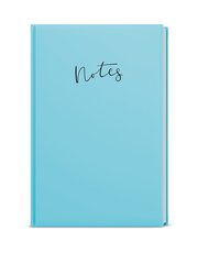 Notes linkovan - A5 - Lamino Pastel - modr