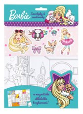 BARBIE DREAMTOPIA  Pastelky, omalovnky, samolepky   K-CA-1001-co