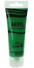 Barvy akrylov tmav zelen 75ml 0222
