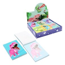 Blok trhac s potiskem 59x83 mm, 40l. - Dinosaur   24531