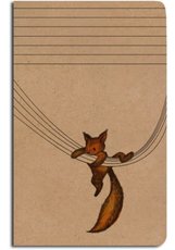Notes linkovan Veverka - A5, kraft, linkovan        BUL1-6