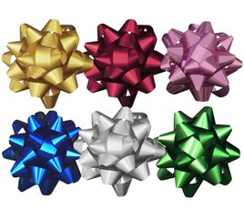 Hvzda &#039;Rozetka&#039; - 5cm metal,matn LUMA mix
