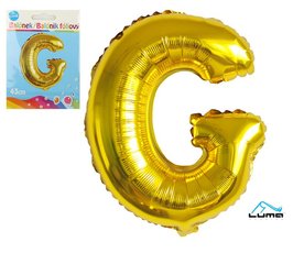 Balnek foliov &#039;G&#039; - zlat 43cm