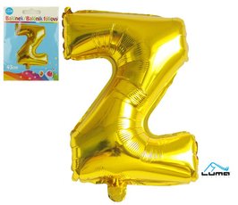 Balnek foliov &#039;Z&#039; - zlat 43cm