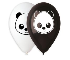 Balnky s potiskem Panda oby. 5 ks mix
