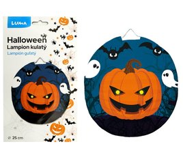 Lampion 25cm kulat HALLOWEEN dn LUMA