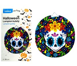 Lampion 25cm kulat HALLOWEEN lebka LUMA