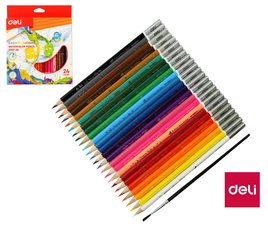 Pastelky DELI aquacolor 24 barev Color Emotion EC00720