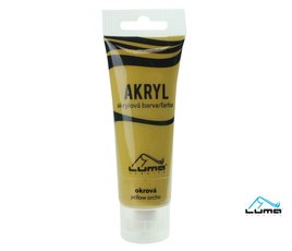 Barvy akrylov 75ml,okrov  E330248