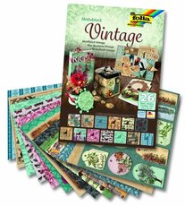 Blok - motiv &quot;Vintage&quot;, 26 list           f47549