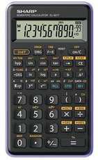 Kalkulaka Sharp EL-501TVL, fialov, vdeck, desetimstn