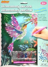 Diamantov obrzek A4 - Plamek, Kolibk, Pv    DMC-EP100