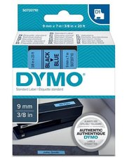 DYMO originln pska do tiskrny ttk, Dymo, 40916, S0720710, ern tisk/modr podklad,